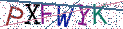 Type the letters shown in the picture